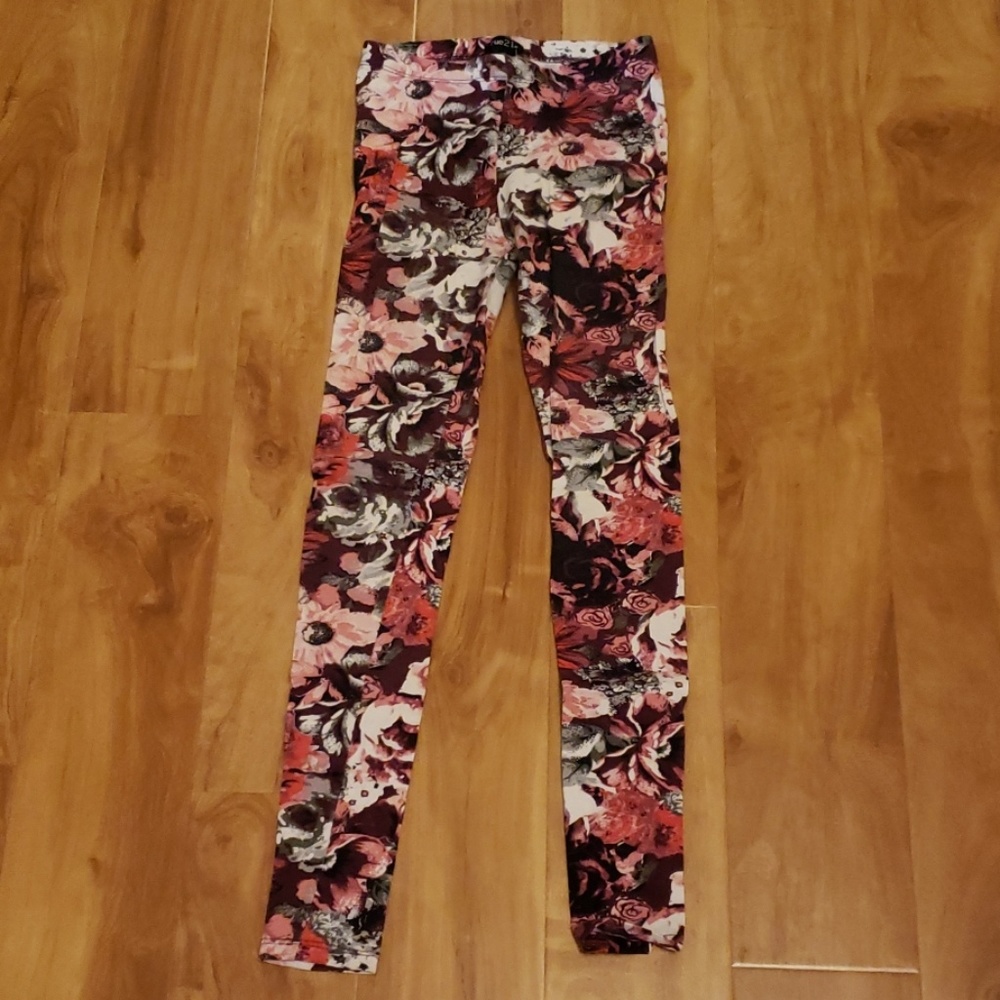 Flower leggings